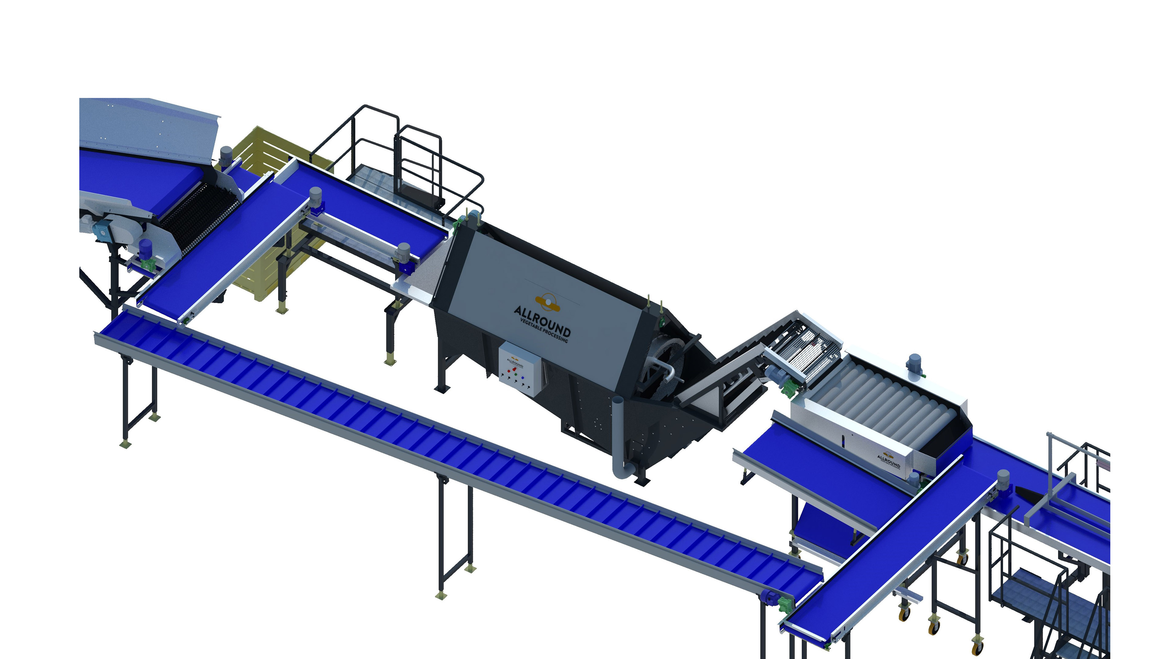 Allround Integrated Processing Line 300 Series (4) - Allround Vegetable ...